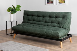 Atelier Del Sofa Saki Sofá cama de 3 plazas Verde